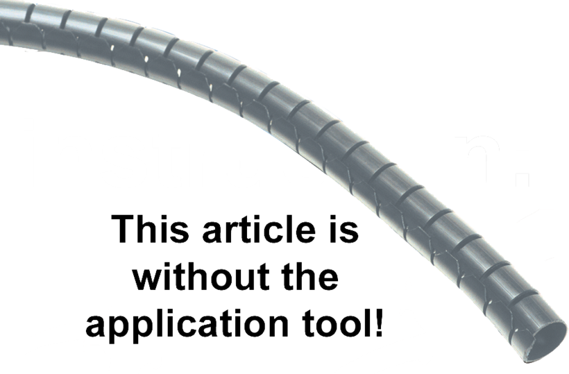 Kabelschlucker D=15mm 25m silber