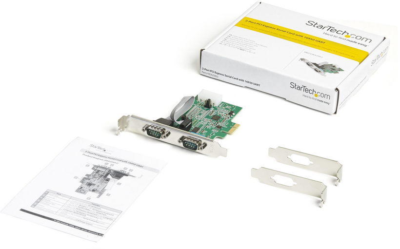Interface PCIe RS232 StarTech 2 ports