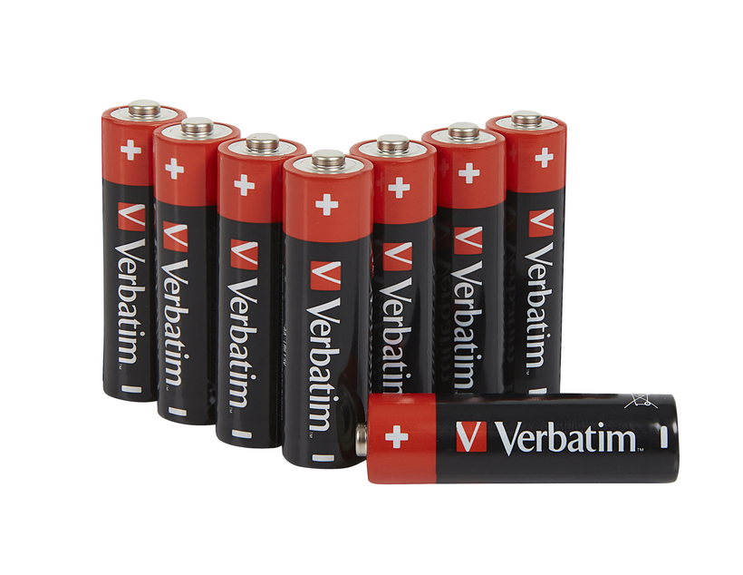 Verbatim LR6 Alkaline Battery 8-pack