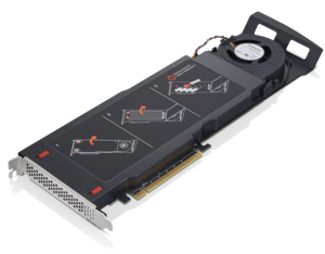 Adapt. Lenovo ThinkStation M.2 SSD Quad