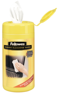 Chiffon nettoyage Fellowes pour écran