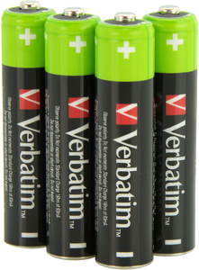 Pile NiMH Verbatim HR03, pack de 4