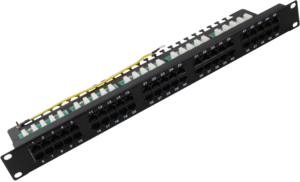 ISDN Patch Panel RJ45 LSA+ 50-way Cat3