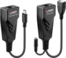 Aperçu de Extension LINDY USB2.0 via Cat6 100m max