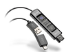 Miniatuurafbeelding van Poly DA85 MST QD Headset Adapter