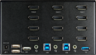Aperçu de Switch KVM StarTech DP Quad 2 ports